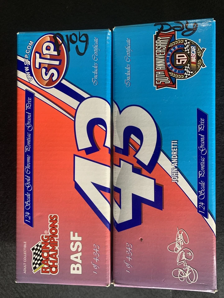 1/24 NASCAR Diecast Oro Cromo #43 STP John Andretti 50 Aniversario Foto 4 de 4