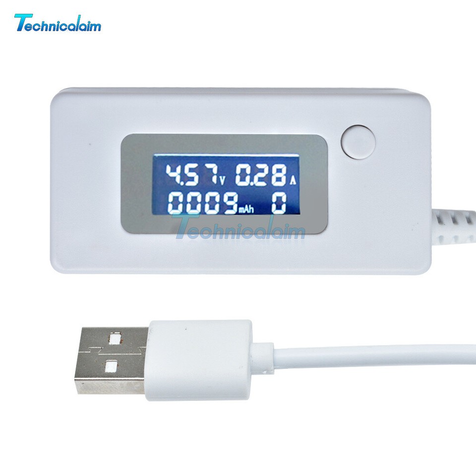 Usb Multimeter USB Charger Doctor – Handy Voltage & Current Meter For Testing Power Banks, Cables & Chargers USB Power Meter - Foto 10
