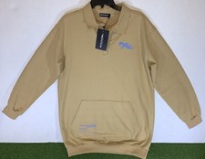 PRETTYLITTLETHING Oversized Sweatshirt Dress - Camel Polo Collar Sweat Jumper