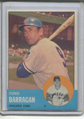 1963 Topps High # Cuno Barragan #557