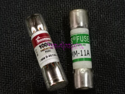 New BUSSMANN DMM-B-44/100+DMM-11A 44mA 1000VAC/DC BUSS FUSE FOR MULTIMETER