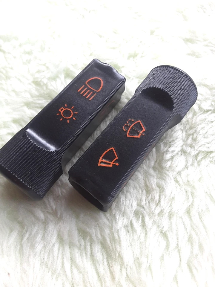 Interruptor de luz de cabeza e limpiaparabrisas Ferrari 328GTB GTS Foto 3 de 4