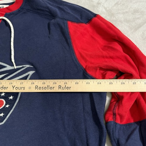 CCM Columbus Blue Jackets Pullover XL Blue - Picture 3 of 6