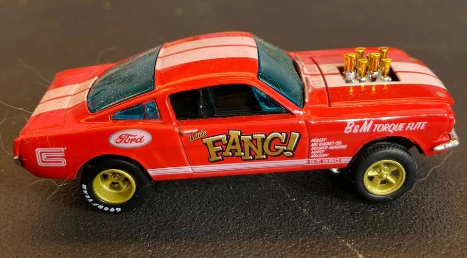 CARROLL SHELBY 1965 FORD MUSTANG SHELBY G.T.350 GASSER FANG DRAG STRIP LEGEND - Image 4 of 4