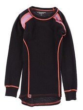 Stormberg Mädchen Kinder Langarm Gr.128 Funktionsshirt mit Merino Wolle 123821