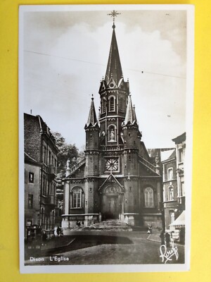cpsm BELGIEN Wallonische Region DISON L'EGLISE SAINT FIACRE