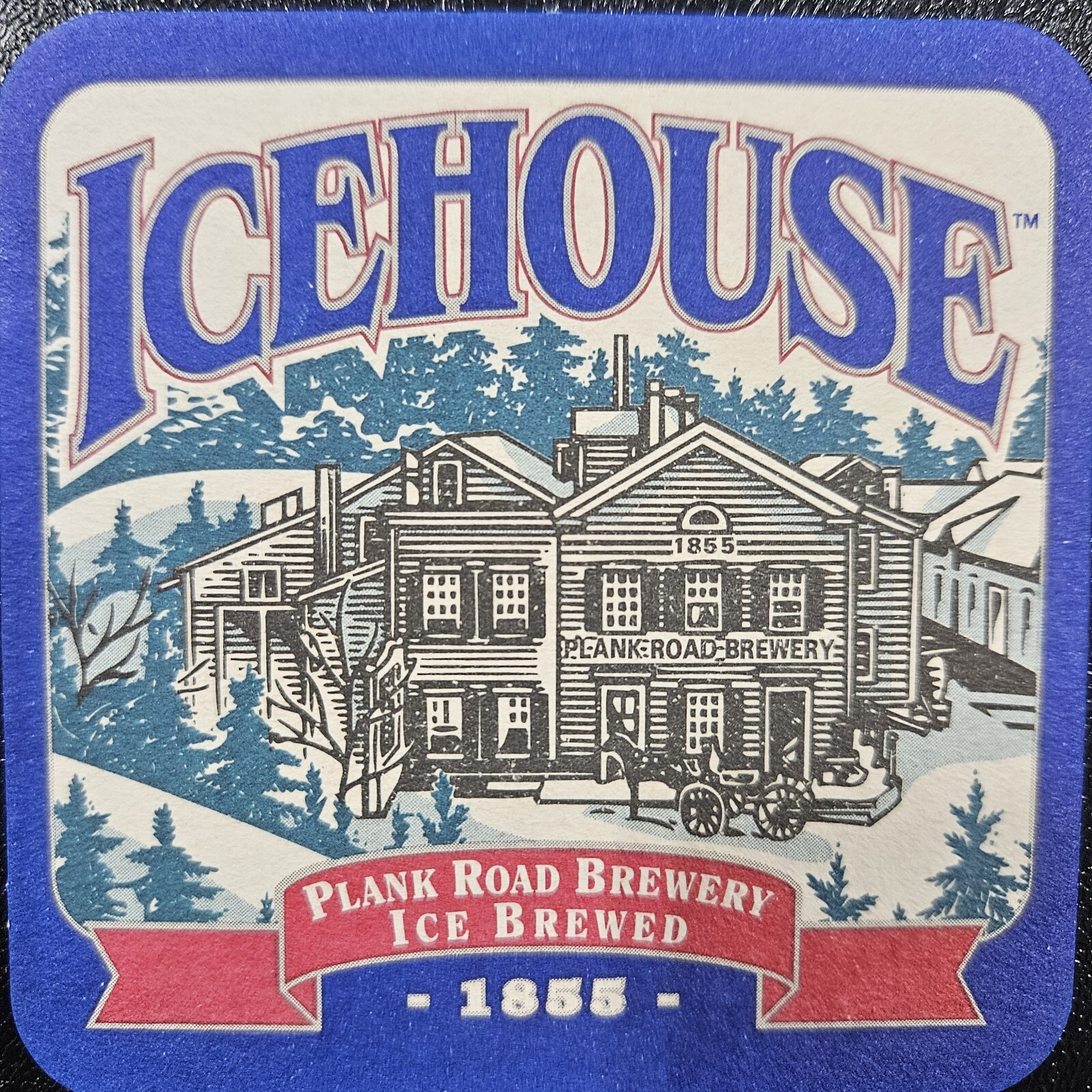 Icehouse Beer Bar Coasters, Sleeve 250, New in Plastic!