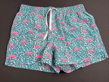 NWOT Chubbies The Domingos Are For Flamingos Shortie 4 Classic Swim Trunk Med