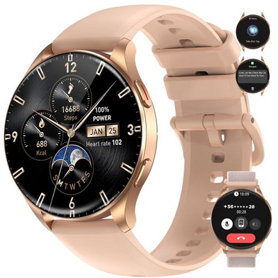 Smart Watch Women Fitness Tracker with HeartRate Sleep Monitor For Android IOS
