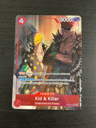 Kid & Killer (Alternate Art) EB01-003 Extra Booster: Memorial Collection