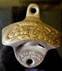 Vintage Coca Cola Bottle Opener Starr "X" Wall Mount - Made in USA Coke Caps