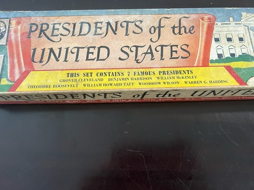 NOS MARX Toys Presidents of the United States Miniature Replicas Series 4 & 2 - Picture 5 of 16