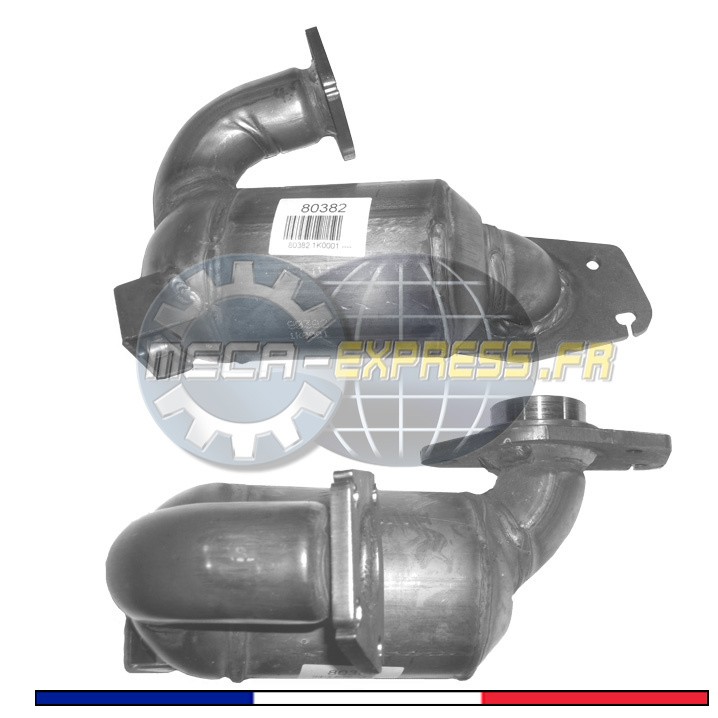 Catalyseur Renault Clio 1.5 Diesel 2005-2007 résout le problème de fumée noire D0382