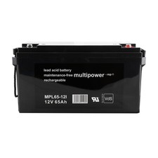 Multipower MPL65-12I/ 12V 65Ah Blei Akku AGM ...