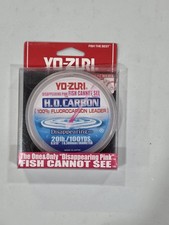 Yo-Zuri H.D. Fluorocarbon 100yd Leader Line 20lb "Disappearing Pink"