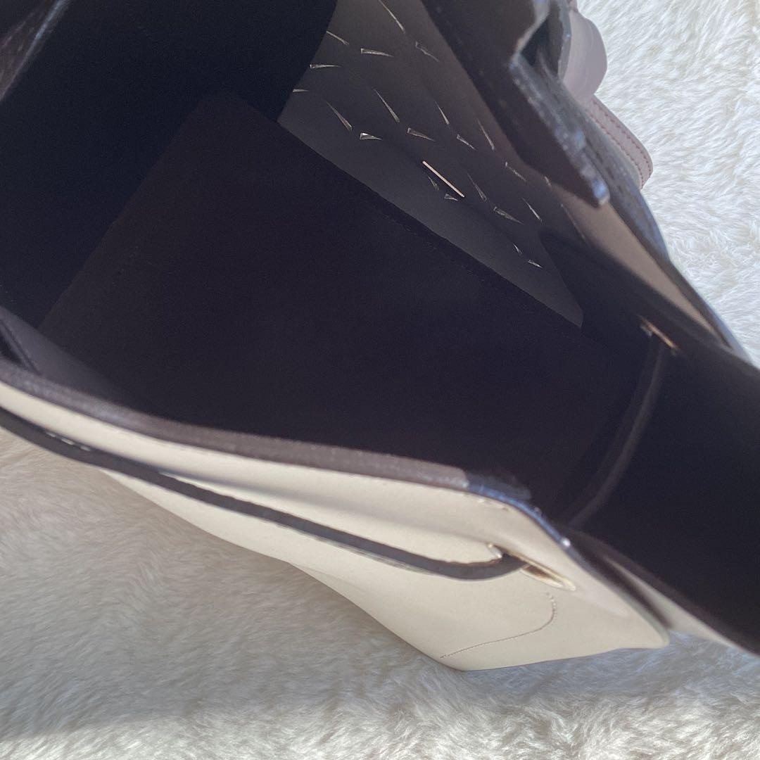 FURLA Dolcezza Pineapple Leather Drawstring Bag C… - image 14