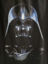 Original - Vintage Star Wars - DARTH VADER Shirt Size L New