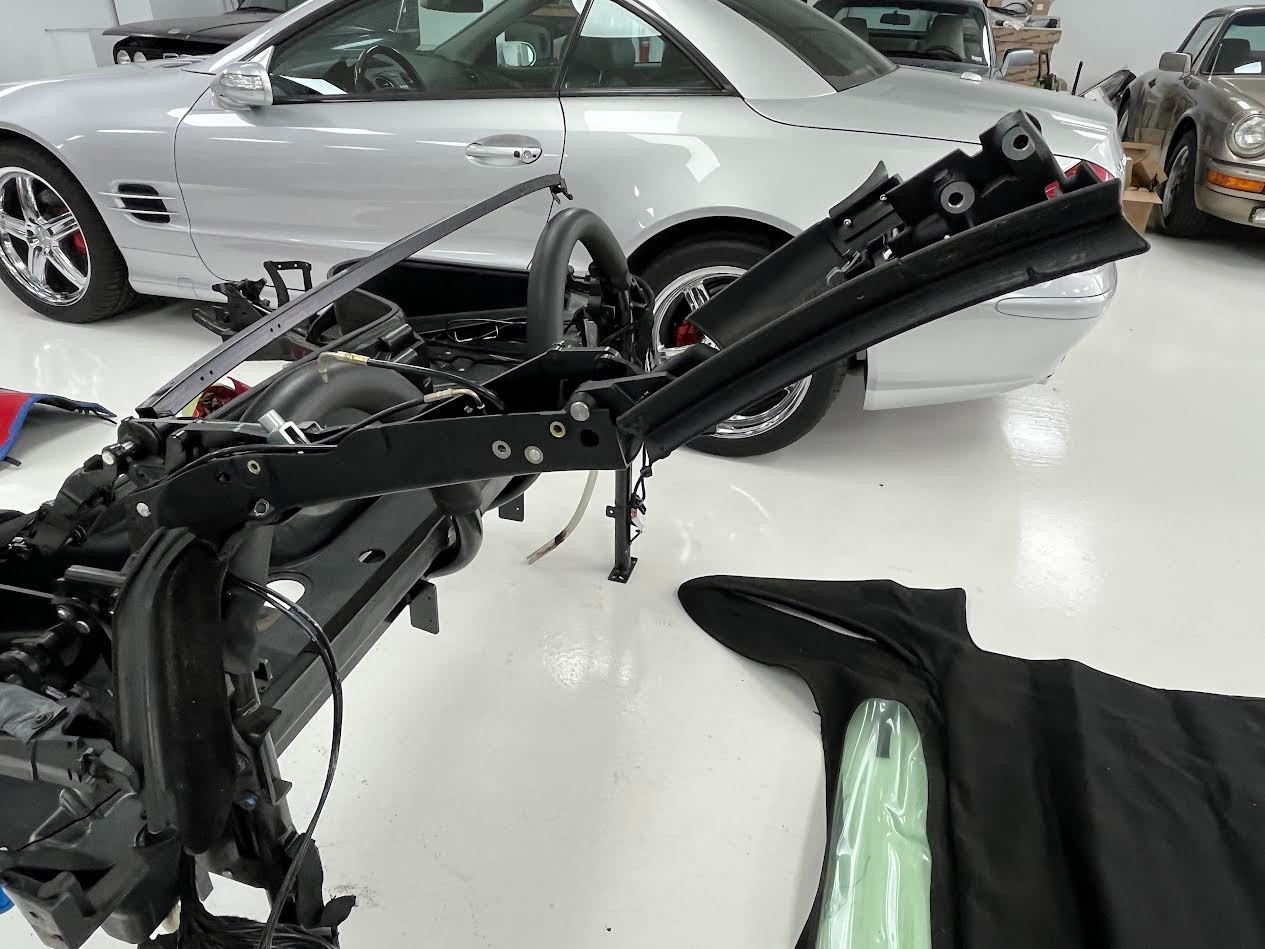 Ferrari 360/430 Spider Convertible Top for Parts