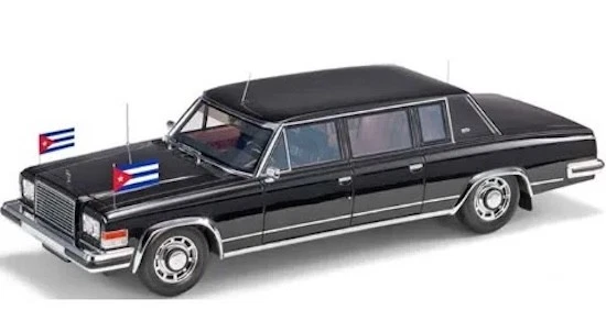 Topmarques TOP100Z 1/18 Zil 4104 PräSidenten Kubanisches Modellauto Ovp-image