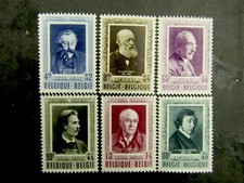 nystamps Belgium Stamp # B515-B520 Mint OG NH $115   J30y1976