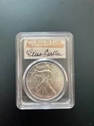 2021 American Silver Eagle MS70 FDOI HOF Steve Carlton Signed Pop 50