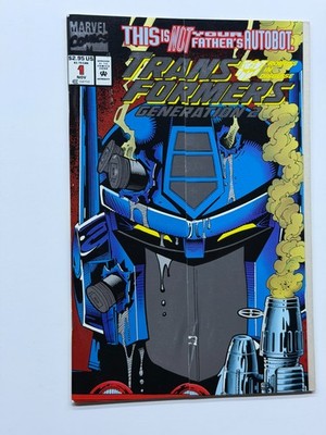 1993 Transformers: Generation 2 #1 - Newsstand Marvel Comics - FREE SHIPPING