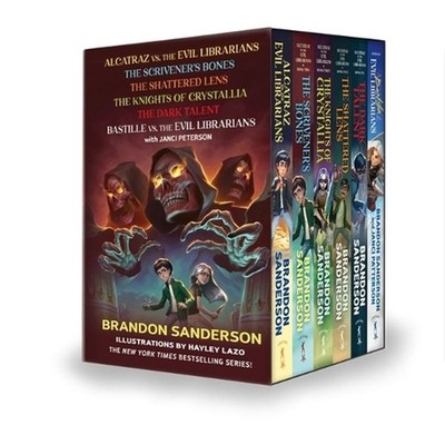 Alcatraz Versus the Evil Librarians Tpb Boxed Set: Books 1-6 by Brandon Sanderso
