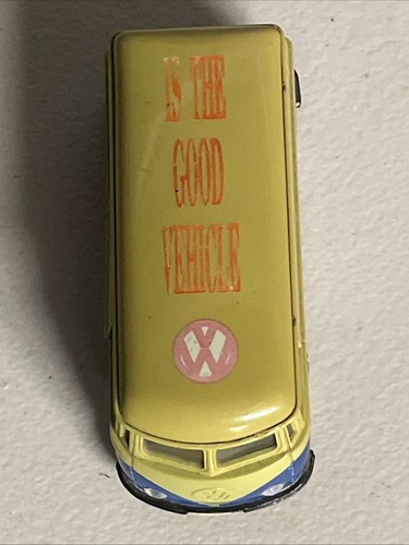 Assorted VW Split Screen 1962 Volkswagen Kombi Camper surfboard 1:32 KINSMART - Picture 14 of 18