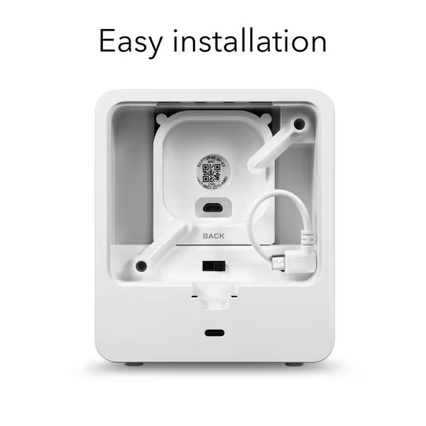 Alternate view of Alarm Clock Case Blink Mini Indoor Camera Cover Low-key Placement