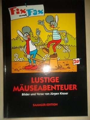 Fix und Fax 20 ''Lustige Mäuseabenteuer'' Sammler-Edition (Jürgen Kieser) sehr gut