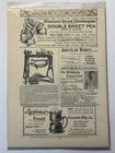 1895 Review of Reviews Ad Page – Vick’s Seeds, Millers Falls, Sandow — photo 4