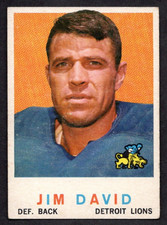 1959 Topps #143 Jim David VG+