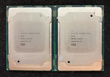 LOT OF 2 | Intel Xeon Gold 5220 Server CPUs | 2.20GHz | 18-Core | SRFBJ