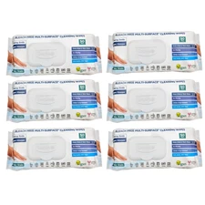 Bleach Free Multi Surface Cleaning Wipes Pack of 6