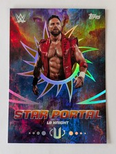 2025 Topps WWE Universe Star Portal #SPO-21 LA Knight YEAH! /75