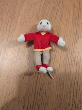 Vintage 1999 Columbia Pictures Stuart Little Small Beanie Plush Toy Teddy GC