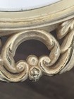 Vintage Syroco 1965 Oval Cream Gold Hollywood Regency Mirror 10x12 — photo 10
