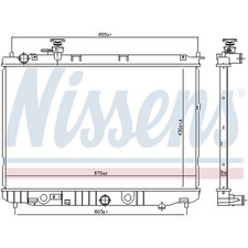 RADIATOR WATER COOLER ENGINE COOLING FOR KIA 0K2FT15200 NEW