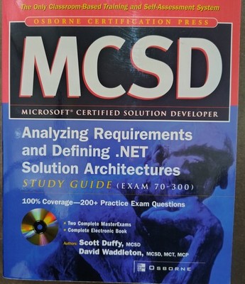 MCSD Analyzing Requirements: Exam 70-300, Brand new