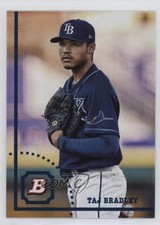 2022 Bowman Heritage Prospects Image Swap Variation Taj Bradley #BHP-26 4aw