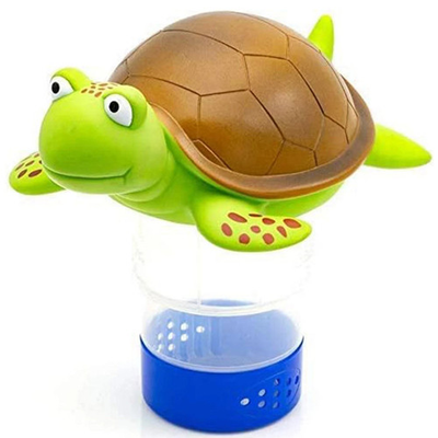 #ad Turtle Pool Chlorine Floater Floating Pool Chlorine Dispenser Fits 3quot; Tabs** $17.55