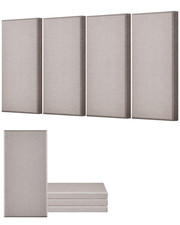 4 Pack Acoustic Panels - 2" Thick Sound Absorbing Wall Boards for Home  Studio