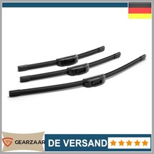 Scheibenwischer Set vorne + hinten Passend für Ford Fiesta V Van 03-10 Schwarz