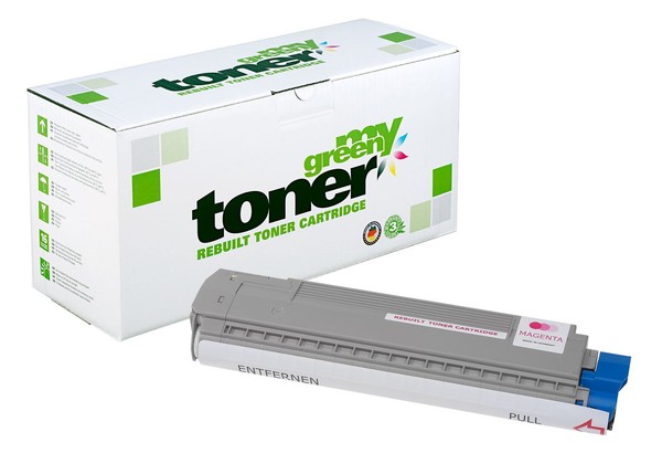 My Green Toner Zu Oki 44059210 Magenta - Ca. 10000 Seiten-image