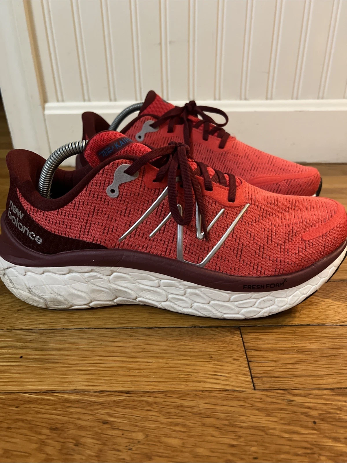 Scarpe New Balance Uomo 10 EE Fresh Foam x Kaiha Road Rosso Bianco Chunky Road