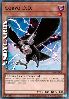 RABE D.D.   (D.D. Krähe)   Common   OP23 IT014   Unl   Yugioh!   ANDYCARDS
