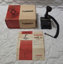 NOS Turner Landcom AMB-76 CB/HAM Microphone