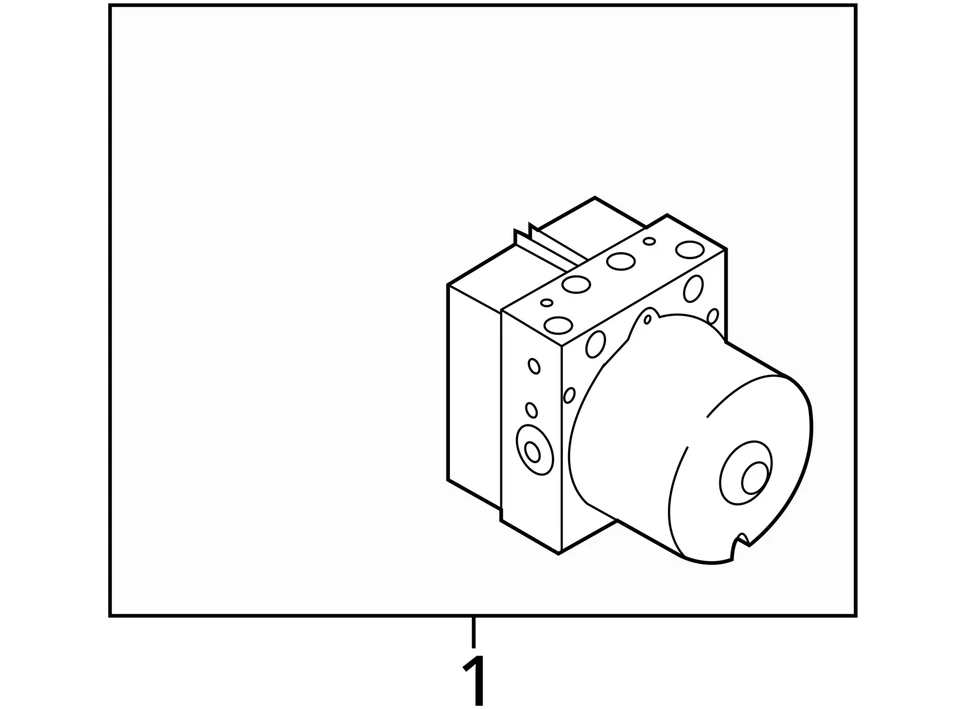 Conjunto de pieza de freno antibloqueo a través de 09/14 se adapta a 14 escarabajos 3043465 Foto 4 de 4