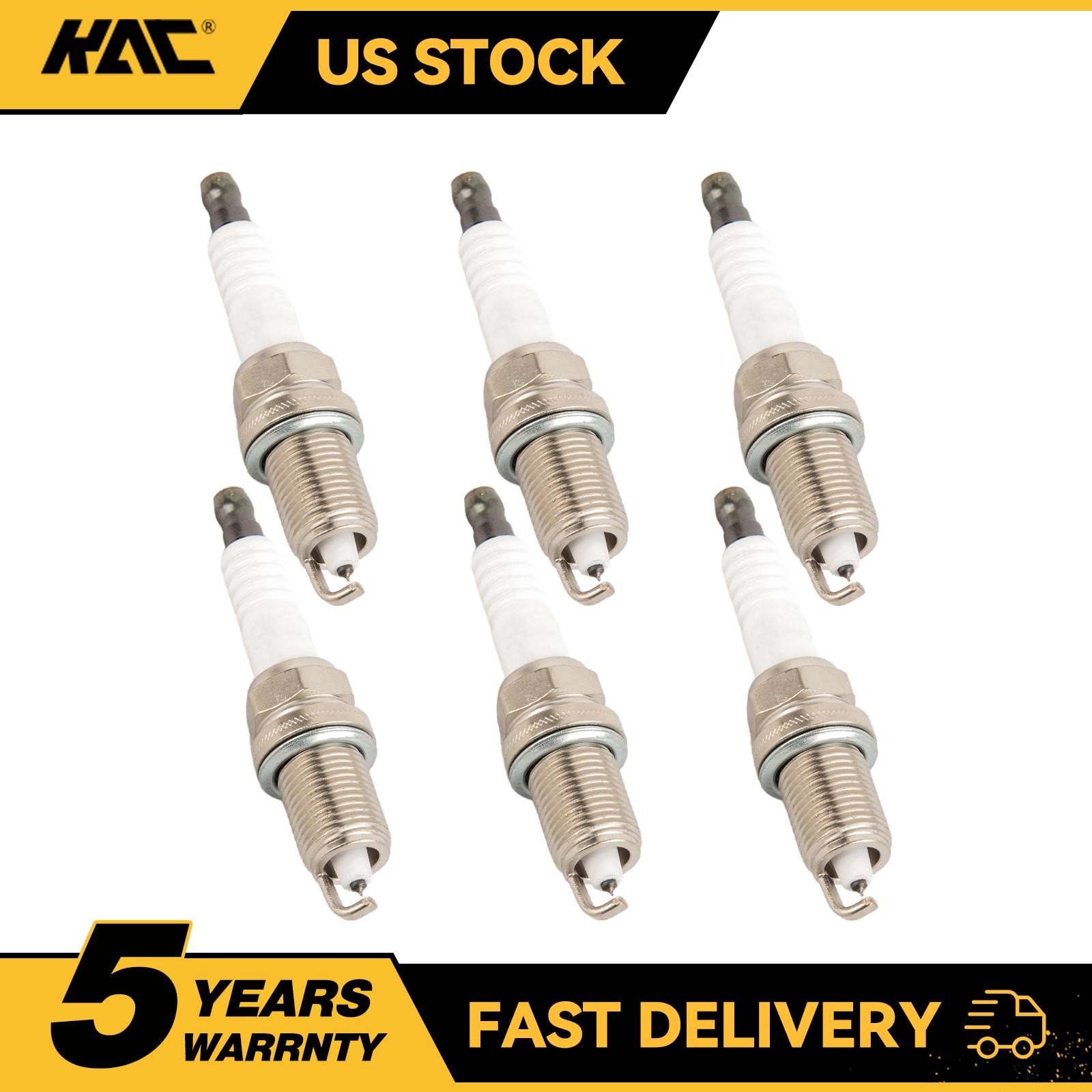 6 Piece Set Platinum Spark Plug For 2010-2017 Jeep Patriot All engine PZFR5F11