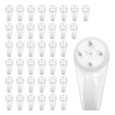 Stucco/Concrete Wall Hooks Nail No Trace Nail No Drilling Required Set of8439